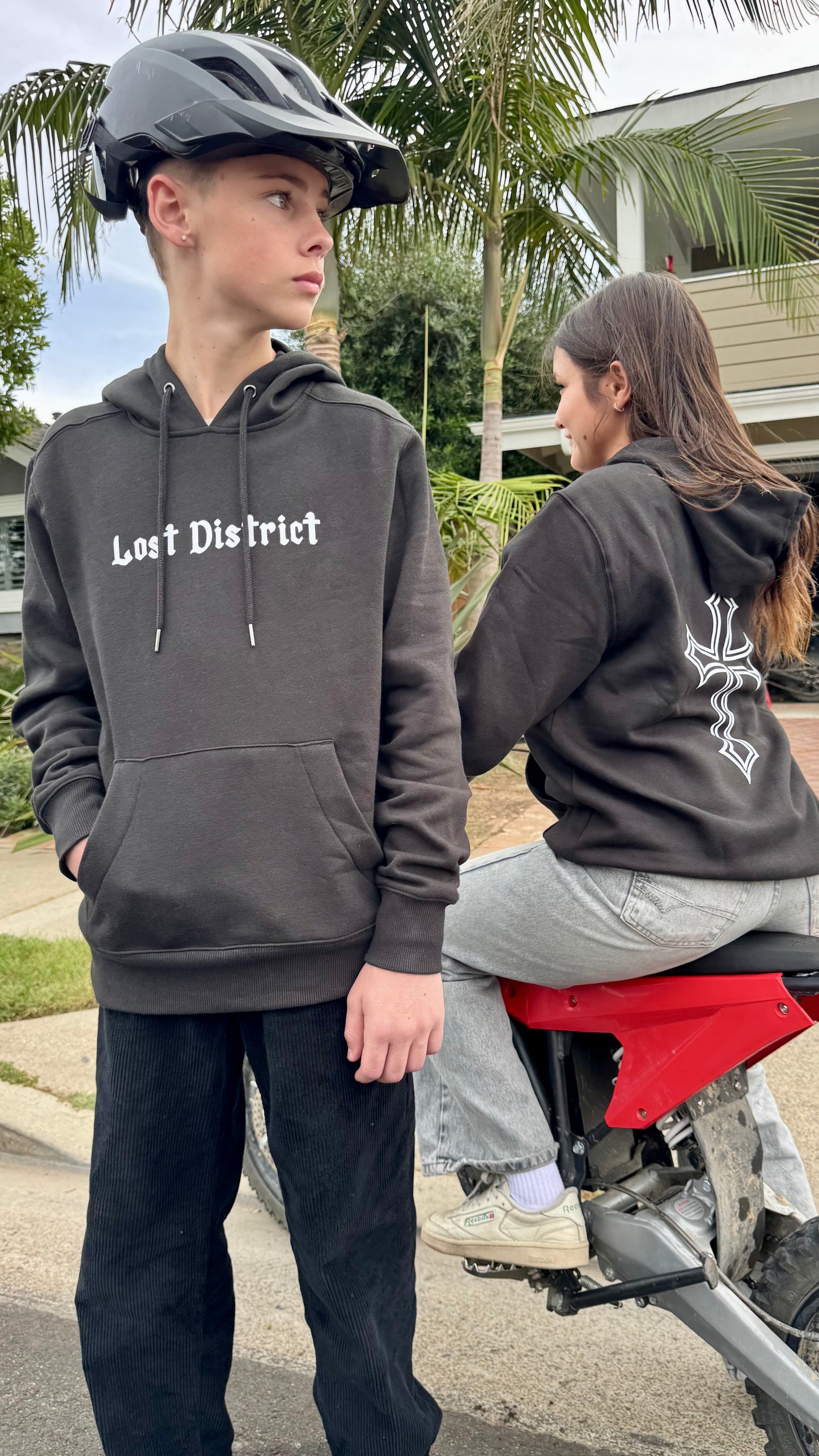 Lost District Black Hoodie